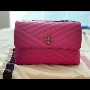 Tory Burch Kira handbag hot pink